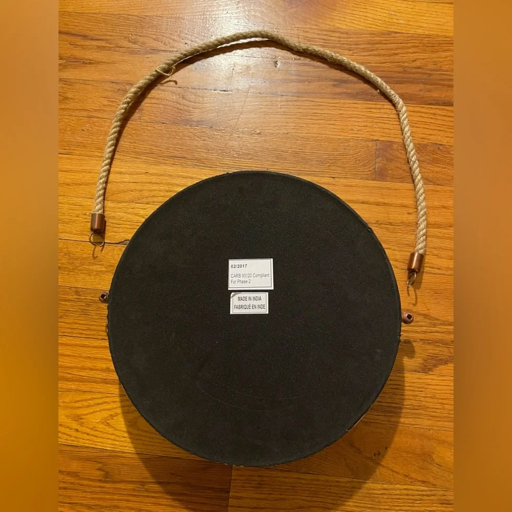 Porthole Bronze Iridescent Mirror